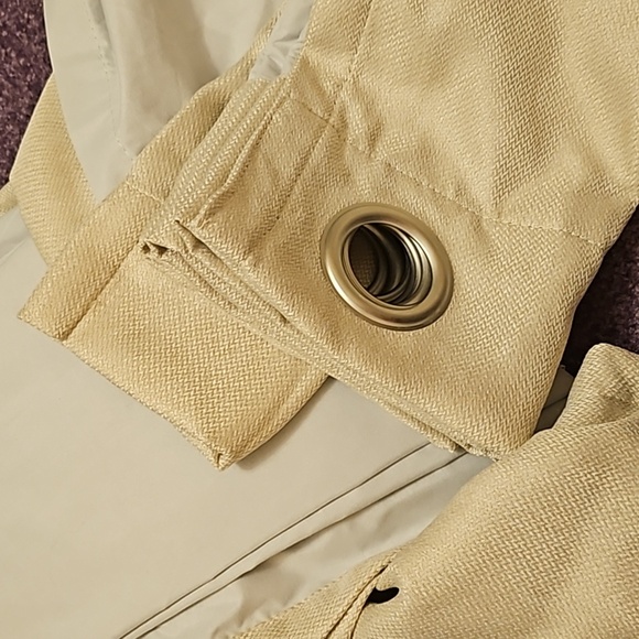 Black Out Curtains Beige - Picture 1 of 8